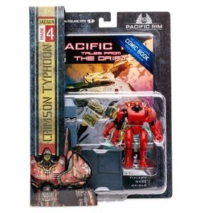 Mc Farlane Toys Pacific Rim Crimson Typhoon (Jaeger) 4" Action Figure Comic Book